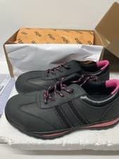 Image of Safety Site Dorain Trainers Ladies Leather Uk Size 4