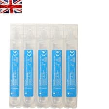 Image of 5X 20ml Medical Sterile Sodium Chloride Eye Wash Pods - Essential First Aid