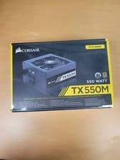 Image of Corsair CP-9020133-UK TX550M 80 Plus Gold 550W Hybrid Modular Power Supply BOXED