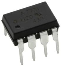 Image of 1 x 1 x Broadcom HCPL-7721-000E DC Input Transistor Output Optocoupler, Through