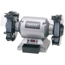 Image of Heavy-Duty Bench Grinder, 200mm, 550W 230V, Draper 29621