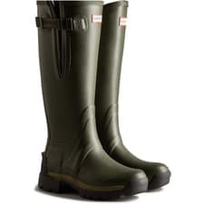 Image of Hunter Mens Balmoral Adjustable Neoprene Lined Wellington Boots