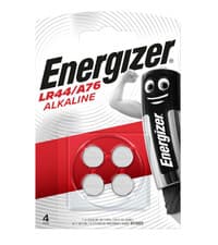 Image of 4 x Energizer LR44 1.5V Alkaline Button Cell Batteries LR 44 A76 AG13 357 PX76A