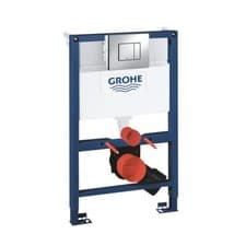 Image of GROHE 3877320A Rapid SL 3 in 1 WC Set incl. 0.82m Concealed Frame and Cistern
