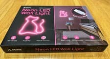 Image of Pink CAT Neon LED Sign Light Lamp USB Wall Art Decor Night Lamp Atomi