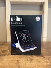 Image of Braun ExactFit 3 Upper Arm Blood Pressure Monitor with 2 Cuff Sizes BUA6150WE