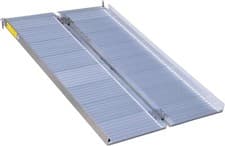 Image of Lightweight Wheelchair/Suitcase Ramp Durable Portable Walkers Rollaters Non Slip
