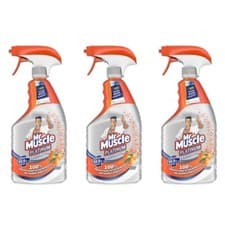 Image of Mr Muscle Bathroom Cleaner Platinum Mandarin & Orange 750ml x 3