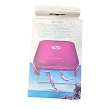 Image of hp sprocket photo printer Red
