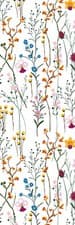 Image of Thermal Roller Blinds Easy Fit Blackout Fabric Quality Bedroom Colorful Flowers