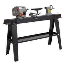 Image of Variable Speed Wood Lathe with Digital Display, 750W