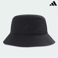 Image of Adidas Sportswear Mens Black Bucket Hat Sun Fishermans Casuals BNWT OSFM