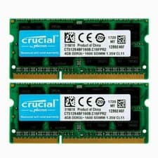 Image of Crucial 2GB 4GB 8GB 16GB DDR2 6400S 5300S PC3L 12800S Ram  Laptop Desktop Lot