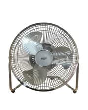 Image of Bush 9" Chrome Desk Fan Tilt Adjustable 3 Speed 30W Cooling Fan 7270840