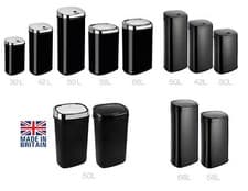 Image of Kitchen Sensor Waste Bin Home Office Trashcan Touchless Various Sizes & Colours