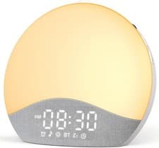 Image of ecozy Sunrise Alarm Clock White Noise Machine Sunrise/Sunset Simulation BT Sync