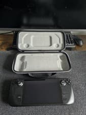 Image of Valve LCD Steam Deck 256 GB Handheld Console Black with Case