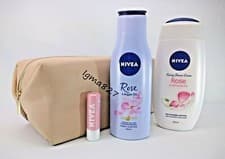 Image of Nivea Women Glorious Skin, Rainbow Dreams Gift Bag Set Gel Face Mask Lip Balm