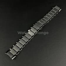 Image of For Emporio Armani AR1451 Watch Black 22 24mm Ceramic Strap Band Bracelet Clasp