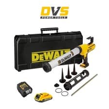 Image of DeWALT DCE581D1K 18V XR 300-600ml Caulking Gun Kit – 1x 2Ah Battery, Charger &