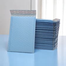 Image of 100pcs Waterproof Strong Bubble Padded Mailing Bag Postal Self Seal Jiffy Bags