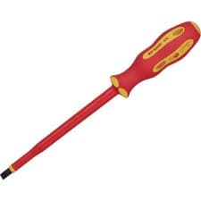 Image of Draper Expert Ergo Plus VDE Insulated Parallel Slotted Screwdriver 8mm 175mm