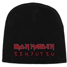 Image of Iron Maiden Unisex Beanie Hat Senjutsu Black