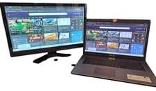 Image of Touchscreen Monitor 21.5 Inch Full HD 1920x1080P 10-Point Multi Touch Screen PC