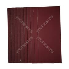 Image of Draper 1/3 Sanding Sheets, 93 x 230mm, Assorted Grit (Pack of 10)
