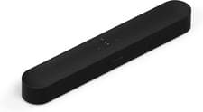 Image of Sonos Beam Gen 2 Soundbar Wireless Ethernet Fast Ethernet Black