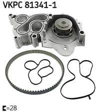 Image of SKF VKPC 81341-1 Water Pump for AUDI,SEAT,SKODA,VW
