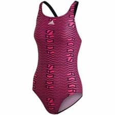 Image of Women's ADIDAS Graphic SH3.RO Swimsuit /Swimming Costume Magenta Size Small NEW