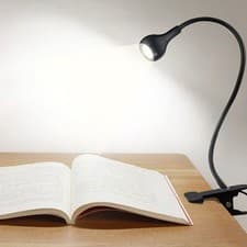 Image of USB Desk Lamp Flexible Clamp Clip On Reading Light LED Bed Table Bedside Night