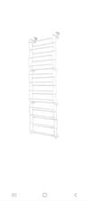 Image of Rainberg 12 Tier Heavy Duty Over the Door Shoe Rack,Organiser, Easy to Assemble