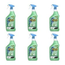 Image of Flash Spray Wipe Done Apple Blossom Anti Bacterial Cleaning Spray 800 ML x 6