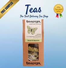 Image of TEAPIGS FENNEL AND LIQUORICE | 15 Tea Bags | RARE & UK DISCONTINUED | FAST P&P