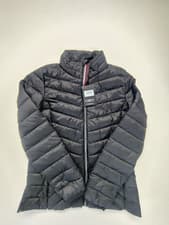 Image of Authentic Hummel Wasps rugby women's puffer jacket full zip Jacket size 10 bnwt