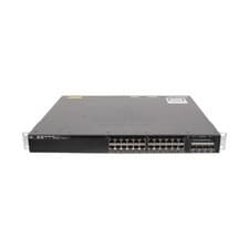 Image of Cisco Catalyst WS-C3650-24PWS-S 24-Port GbE PoE 4*SFP Network Switch