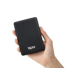 Image of Bipra 160GB 2.5 inch USB 3.0 NTFS Slim External Hard Drive - Black