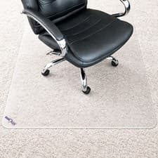 Image of Marvelux Extra Thick Office Floor Protector Chair Mat for Deep Pile Carpets