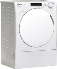 Image of Candy CSEV9DF 9KG Vented Tumble Dryer, White, White Door