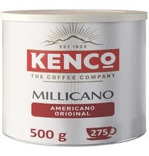 Image of Kenco 107080 Millicano Americano Original Instant Coffee Tin - 500g