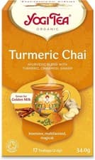 Image of Yogi Tea Turmeric Chai 17 Tea Bags Organic Herbal Blend