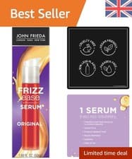 Image of Frizz Ease 1.69oz Serum - Elegant Shine & Humidity Resistance for Frizzy Hair