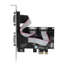 Image of PCI-E To RS232 2 Port Serial Port Converter PCI Express Controller Adapter