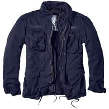Image of Brandit M65 Giant Mens Field Jacket Warm Police Coat Security Liner Parka Navy
