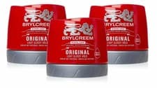 Image of Brylcreem Original Protein Enriched Hair Styling Cream for Men 3 x 250ml