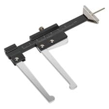 Image of Sealey Brake Disc Calliper 0-56mm With Tyre Tread Depth Gauge Callipers DIY