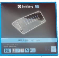 Image of Sandberg 133-82 USB 3.0 Hub 7 ports