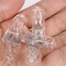Image of 10pcs G9 Halogen Bulbs Clear Capsule 240V 25W 40W 60W Replace Bulb Lamp Warm